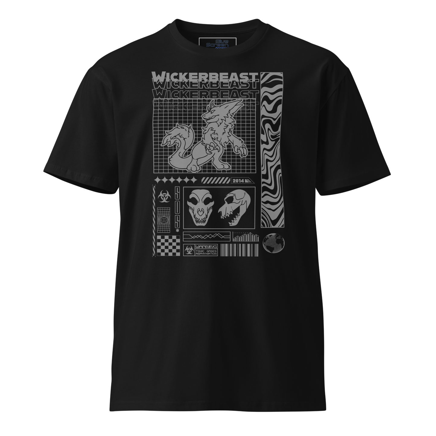 Wicker Cave "Wickerbeast" Logo Tee