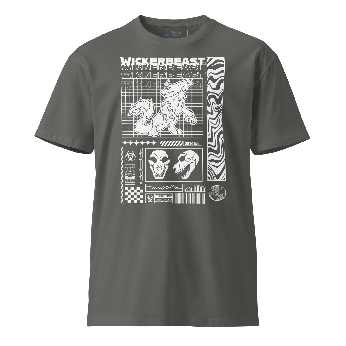 Wicker Cave "Wickerbeast" Logo Tee